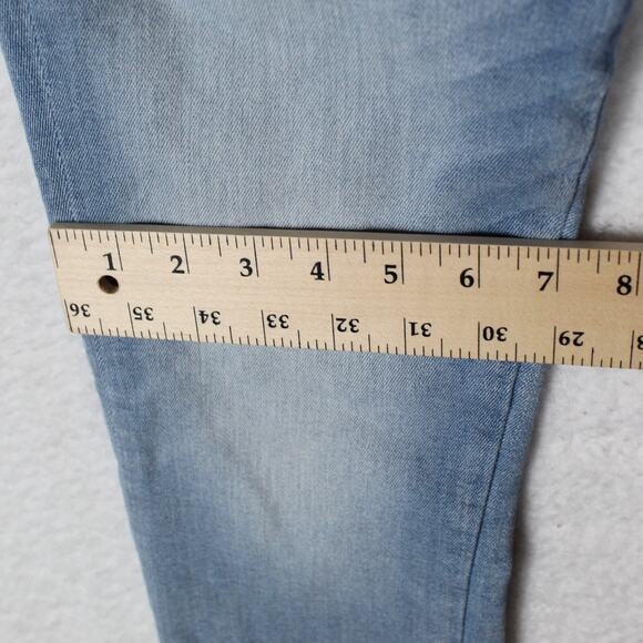 Driftwood Colette Jeans Womens 27 Cuffed Southwestern Boho Denim Western Rodeo - Picture 9 of 11